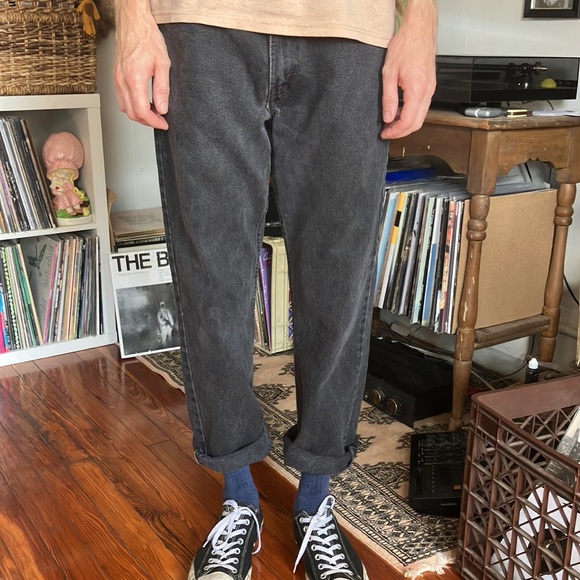 Levi's Other - 🖤 SOLD 🖤 Y2K Levi's 505 Regular Fit Blank Red Tab Black Jeans ~ Size 32 X 29